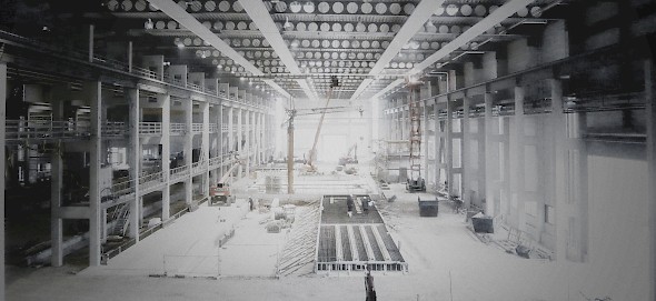 Siemens Turbinenfertigung, Mittellasthalle